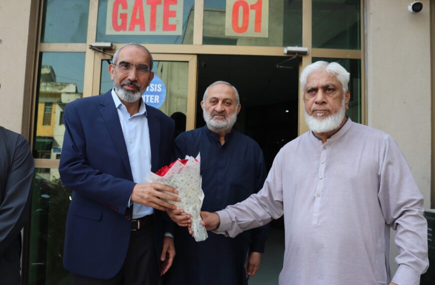 لفٹیننٹ جنرل (ر) شیرافگن خان کا میرپور میں فری کڈنی ڈائیلاسز سنٹر کا خصوصی دورہ، انجمن فلاح و بہبود انسانیت میرپور کی خدمات کو زبردست خراجِ تحسین